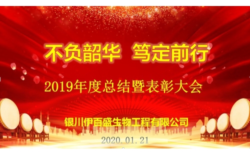 “不負韶華，篤定前行”2019總結(jié)表彰暨新春年會圓滿成功！